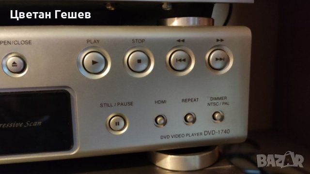 Denon DVD 1740, снимка 3 - Плейъри, домашно кино, прожектори - 40643666