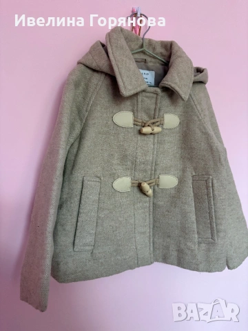 Детско палто с качулка Primark размер 3-4г., снимка 2 - Детски якета и елеци - 54286065