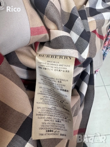 Burberry Оригинално Дамско Палто!, снимка 7 - Якета - 52906051