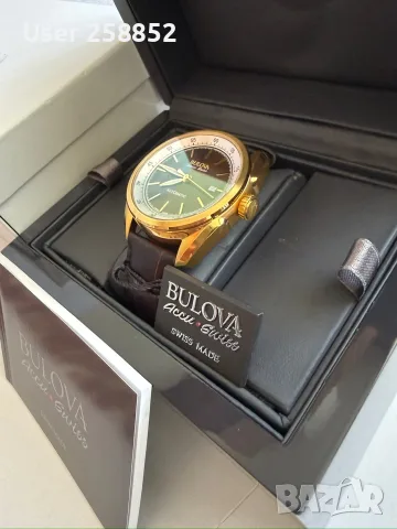 Bulova Accu-Swiss 64B127 Tellaro Автоматичен часовник - нов с кутия и документи, снимка 14 - Мъжки - 54092971