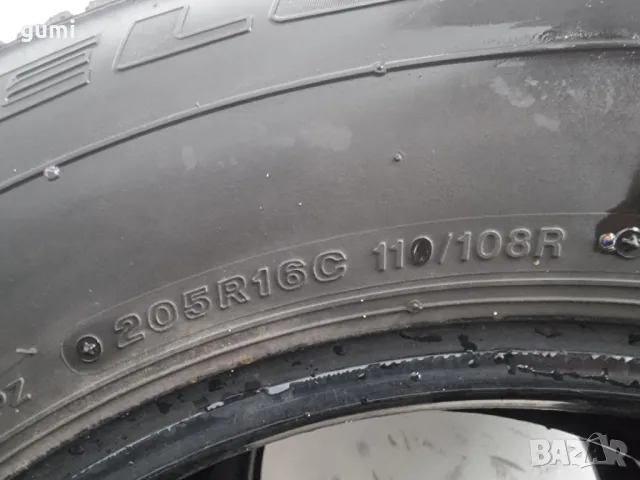 4бр летни гуми за бус 205/80/16C BRIDGESTONE L02334, снимка 6 - Гуми и джанти - 48778685