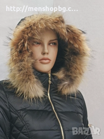 Дамско яке с естествен пух код 16 - 3, снимка 6 - Якета - 51839143