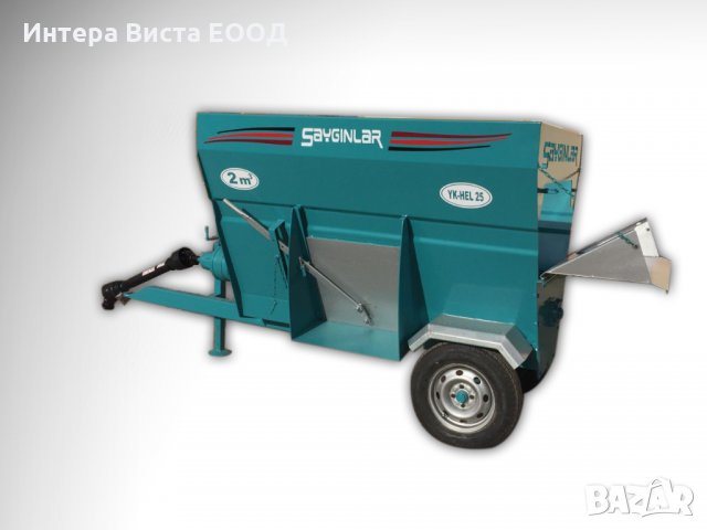 Миксер 2 м3 хоризонтален, снимка 3 - Селскостопанска техника - 34414668