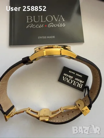 Bulova Accu-Swiss 64B127 Tellaro Автоматичен часовник - нов с кутия и документи, снимка 11 - Мъжки - 54092971