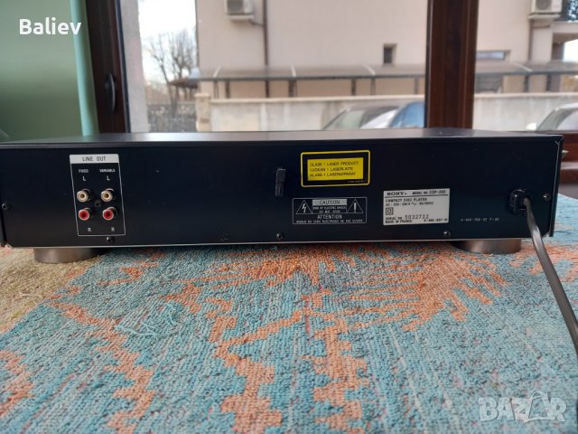 SONY CDP-395 CD PLAYER , снимка 4 - Аудиосистеми - 44422423