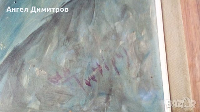 Маслена картина гръцки автор, снимка 10 - Картини - 36648782