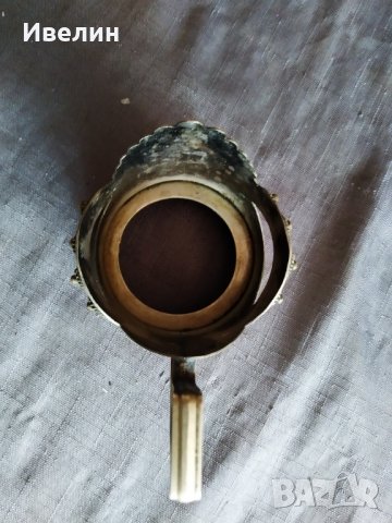 пет стари посребрени метални стакана, снимка 6 - Антикварни и старинни предмети - 29580260