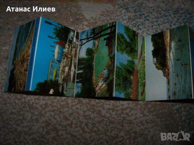 Соц фото сувенир картички от Курорт Дружба 1974г. Дипляна 9 броя картички., снимка 3 - Други ценни предмети - 51966878