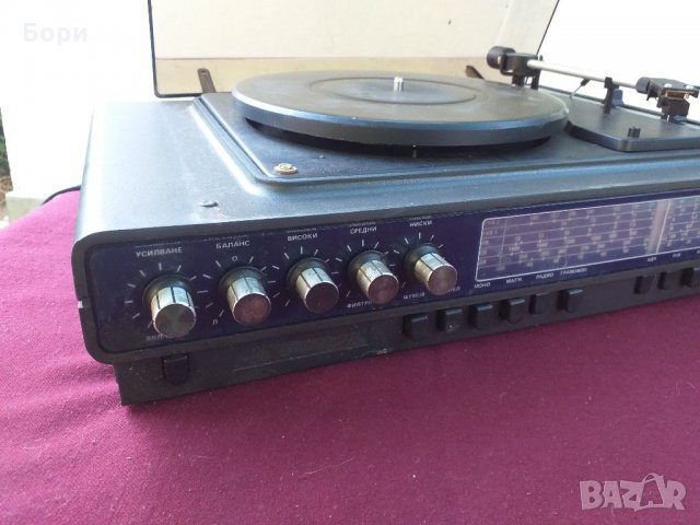 Респром РГС 221 радио,усилвател,грамофон, снимка 10 - Грамофони - 33973296