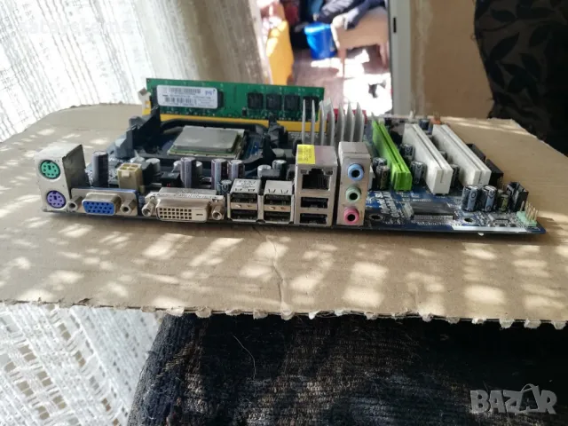 Дънна платка ASRock K10N78M Pro Socket AM3 +CPU