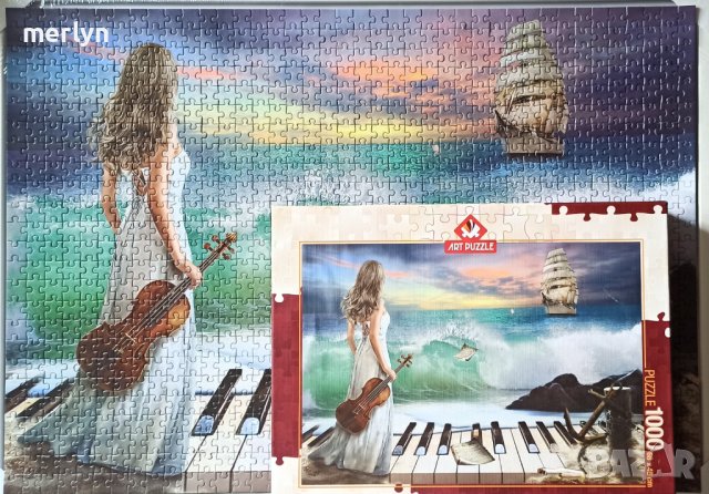 Пъзел Art puzzle, 1000 части, Sea symphony