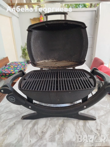 Електрическо барбекю Weber - Q1400- 2200W,, снимка 4 - Барбекюта - 54351842