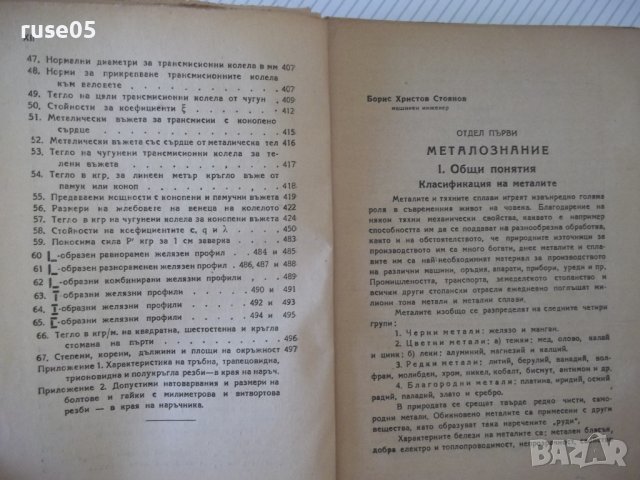 Книга "Машинен наръчник - Хр.Николов / Б.Стоянов" - 504 стр., снимка 10 - Енциклопедии, справочници - 37897288