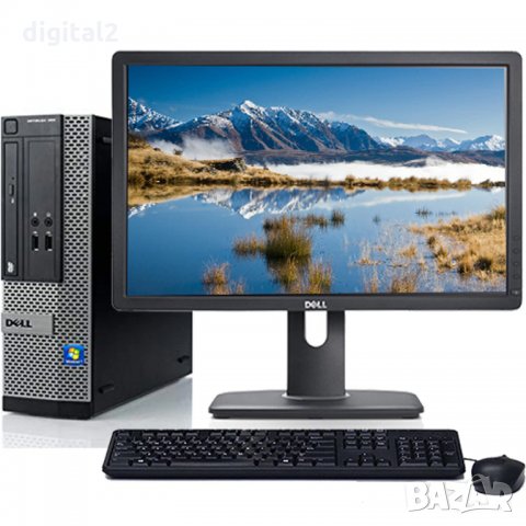 Промо Компютърна конфигурация DELL OPTIPLEX +22i Monitor + Web Camera , снимка 1 - Работни компютри - 32060303