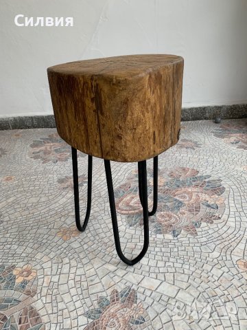 Малка маса от масивно дърво, снимка 5 - Маси - 42711468