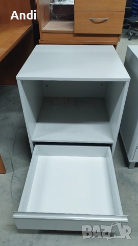 Офис шкаф с чекмедже и рафт за техника или материали 60/60/76см, снимка 9 - Шкафове и рафтове - 53354813