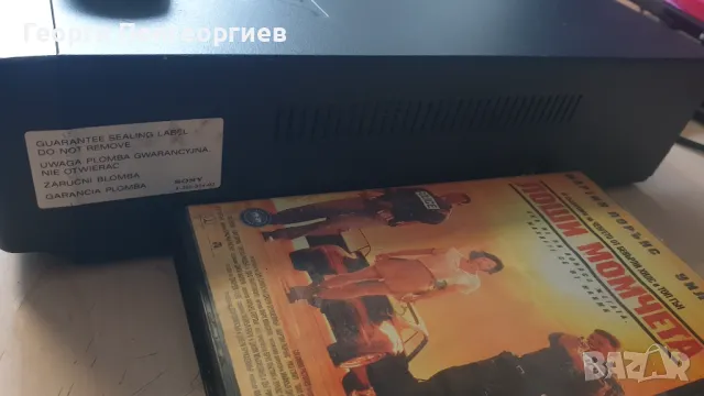 Видео плейър VHS SONY ТОП състояние , снимка 2 - Плейъри, домашно кино, прожектори - 49792095