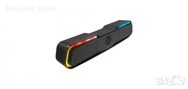 Игрален RGB Soundbar високоговорител, 10W , снимка 2 - Тонколони - 35577887