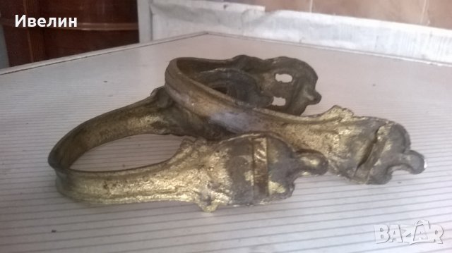 две барокови закачалки, снимка 4 - Антикварни и старинни предмети - 31810732