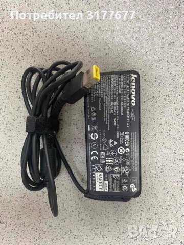 Зарядно за лаптоп Lenovo 20V-2.25А, снимка 2 - Кабели и адаптери - 37908073
