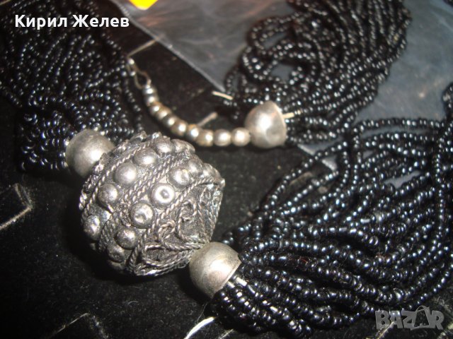СТАРА ОСМАНСКА МЪНИСТЕНА ОГЪРЛИЦА със САЧАН ФИЛИГРАН ГРАНУЛАЦИЯ РЪЧНА ИЗРАБОТКА 9675, снимка 7 - Колиета, медальони, синджири - 30625347