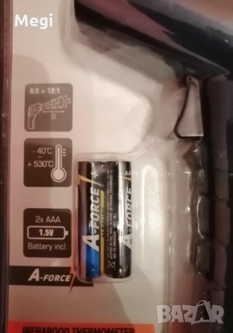 Ferm инфрачервен термометър, снимка 4 - Други инструменти - 31622724