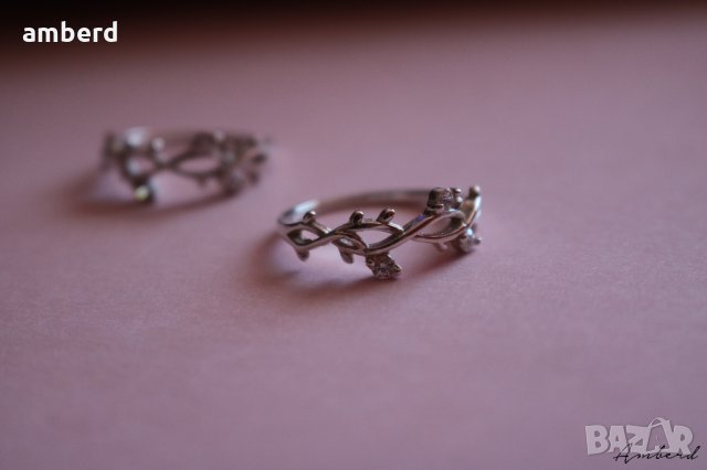 Много красив сребърен пръстен - модел R079, снимка 3 - Пръстени - 28878410