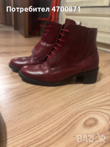 Кожени обувки от Punto, снимка 3 - Дамски боти - 52998977