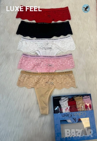 Tommy Hilfiger ⚜️ Calvin Klein -5 бр Кутия ⚜️, снимка 2 - Бельо - 53251870