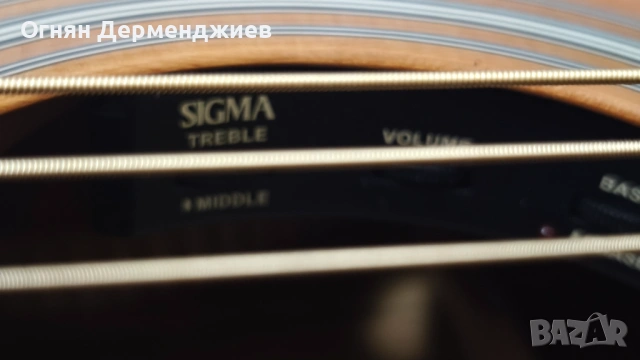 Продавам две акустични китари Sigma OMR-1STE и Crafter TRV-23, снимка 6 - Китари - 53951330