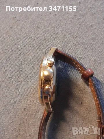 Мъжки хронограф Полет Буран.Руски механичен часовник, снимка 8 - Мъжки - 48760924