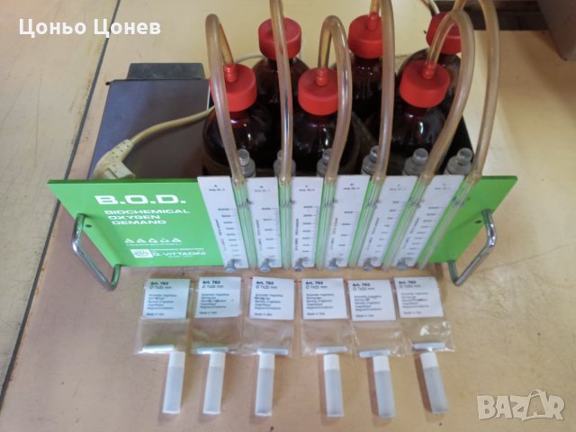 Апарат за анализ на БПК 5 -  Made in Italia, Milano. Производител – APPARECCHI SCIENTIFICI  S.r.l. G, снимка 3 - Друга електроника - 29333245