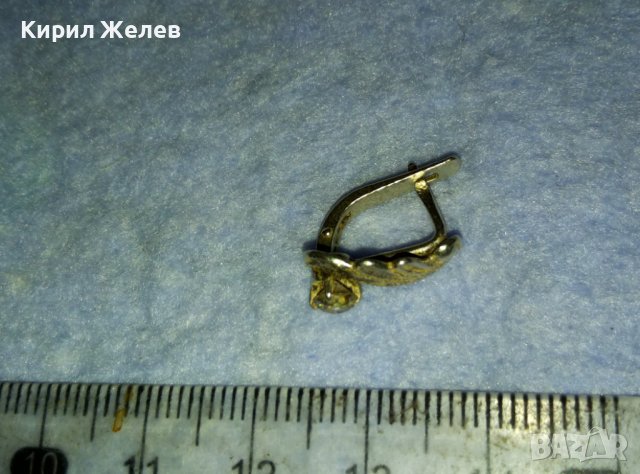 НЕЖНА ФЛОРАЛНА АНГЛИЙСКА ОРНАМЕНТИРАНА СРЕБЪРНА ОБЕЦА СРЕБРО 925 с ИСКРЯЩ ЦИРКОНИЙ 39943, снимка 11 - Обеци - 42404969