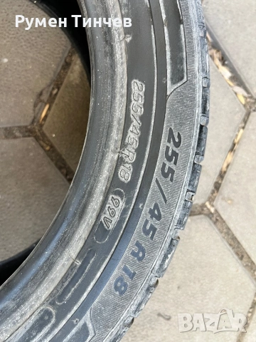 4бр зимни гуми 255-45-18, снимка 6 - Гуми и джанти - 53163100