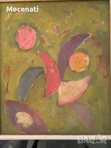 НИКОЛАЙ НОВОСЕЛЕЦ масло платно абстракт изложба в РИМ