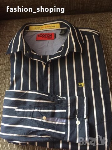 Мъжка риза Scotch&Soda, размер М, снимка 8 - Ризи - 31623775