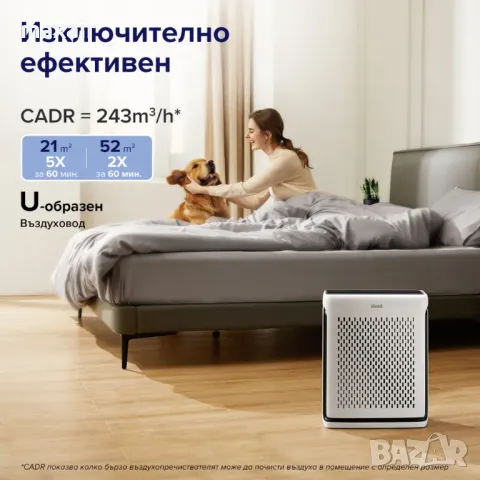 Пречиствател за въздух Levoit Vital 100S Pro Smart, 52㎡ * Безплатна доставка * Гаранция 2 години, снимка 3 - Овлажнители и пречистватели за въздух - 47963027