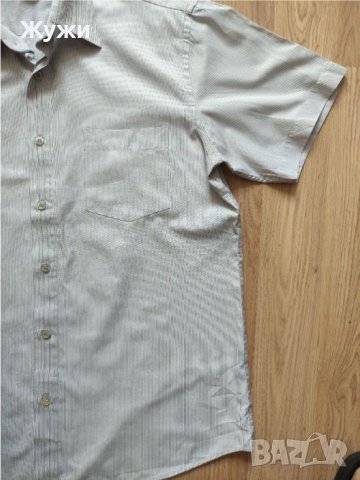 Мъжка риза Л размер, снимка 6 - Ризи - 37135566