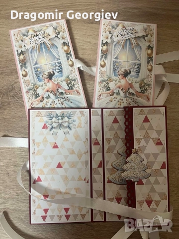 ръчно изработена картичка с шоколад, снимка 17 - Декорация за дома - 52753165