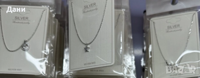 Сребърно колие с висулка – символ на твоя стил, снимка 3 - Гривни - 51764846