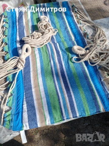 Прекрасен здрав хамак изработка памук ,удобен, допълнително захващане , снимка 7 - Антикварни и старинни предмети - 51614214