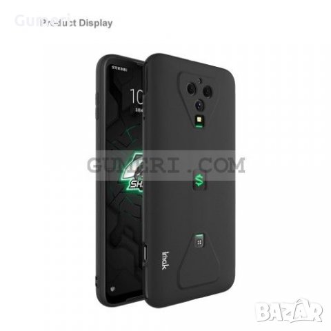 Xiaomi Black Shark 3 Pro - Силиконов Черен Гръб със Защита за Камерата , снимка 8 - Калъфи, кейсове - 34201710