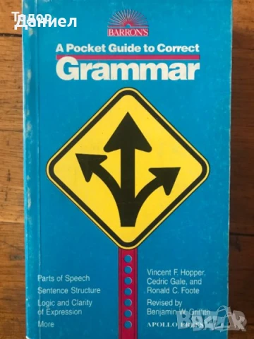 речници Pocket Guide to Synonyms / to Correct Grammar / A Pocket Guide to Vocabulary: TOEFL / SAT, снимка 2 - Чуждоезиково обучение, речници - 50958277