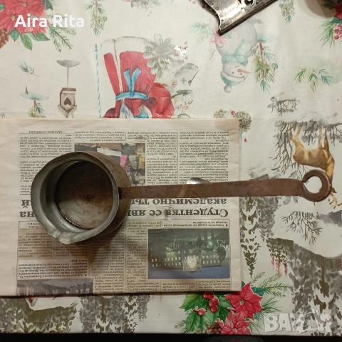 старо голямо медно дезбе., снимка 2 - Декорация за дома - 53883809