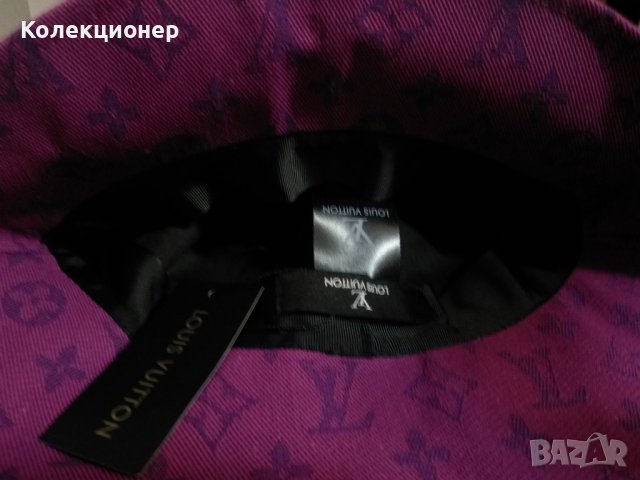 Топ! Лятна шапка идиотка на Louis Vuitton - унисекс, снимка 2 - Шапки - 40792661