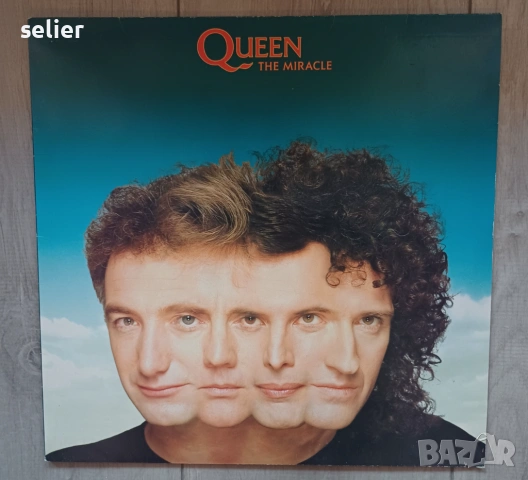 Queen ‎– The Miracle Издание 1989г Състояние на винила:едната страна е NEAR MINT,другата е VG++ Съст