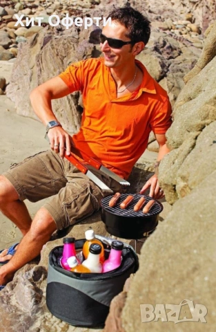 Градинско барбекю на дървени въглища REVERIE RG-12, снимка 2 - Барбекюта - 53098798