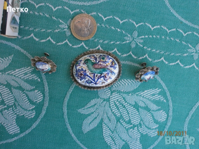 Автентичен комплект , снимка 7 - Антикварни и старинни предмети - 52606513