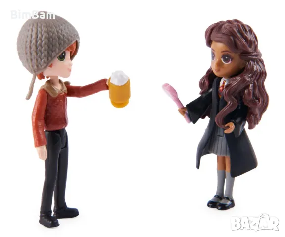 Колекционерски комплект мини фигурки Хари Потър-Magical minis - Ron Weasley & Parvati Patil, снимка 4 - Фигурки - 47938516