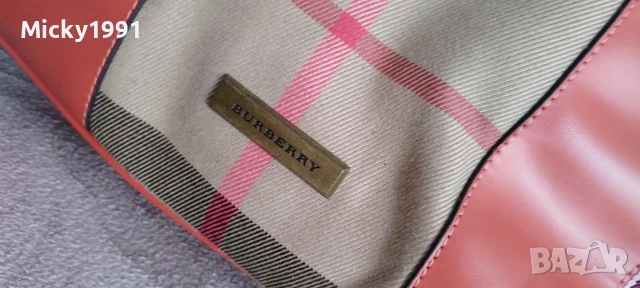 Дамска чанта Burberry , снимка 7 - Раници - 52703186